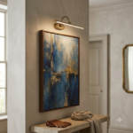 K Light 3-in-1 CCT Adjustable LED Picture & Mirror Light – Brass & Gunmetal Series - Image 2
