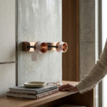 Modern 2-Light Directional COB Spotlight Wall Sconce – Polished Rose Gold & White - Image 2