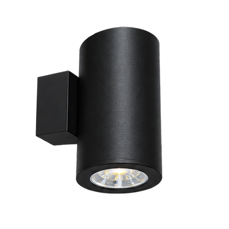 1 G-HOME ARCO 01 10W Cylindrical Up & Down LED Outdoor Wall Light – IP65 Waterproof (3000K) - Image 1