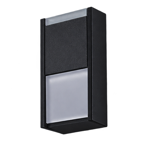 13 G-HOME ARCO 09 6W Square Dual-Beam Up & Down LED Outdoor Wall Light – IP65 (3000K) - Image 1