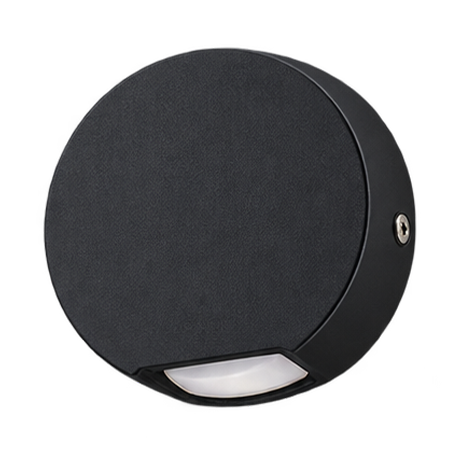 14 G-HOME ARCO 10 4W 4-Way Cross Beam LED Outdoor Wall Sconce – IP65 (Black / White) - Image 1