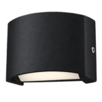 G-HOME ARCO 11 4W Curved Dual-Beam LED Outdoor Wall Light – IP65 (Black & White)