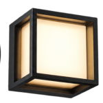 G-HOME ARCO 12 12W Square Open Portal LED Outdoor Wall Light – IP65 (3000K)