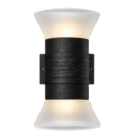 G-HOME ARCO 04 10W Hourglass Dual-Beam LED Outdoor Wall Light – IP65 (3000K)