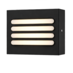 G-HOME ARCO 07 12W Horizontal Louvered Outdoor Wall Light – IP65 (3000K)