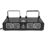 RMTB 4-Lens LED Beam & Center Laser Multi-Effect Stage Light Bar – DMX & Sound-Activated DJ Party Light