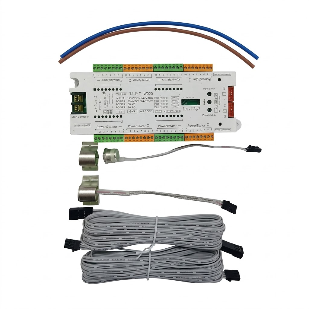 pomelli_photoshoot-1_13 Complete Smart Staircase Running Sensor Kit – 32-Step Controller with Dual Motion Sensors - Image 1