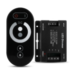 Single-Color LED Strip RF Touch Remote & Dimmer Controller – DC 12V/24V (2x6A Output)