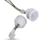 Compact Embedded Mini PIR Motion Sensor Switch – AC 85–265V for LED Downlights & Panels