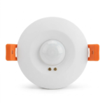 TEEZO Recessed Microwave Radar Motion Sensor (Ø86mm) – 360° Flush False Ceiling Mount