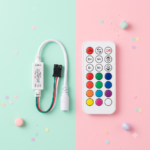 TEEZO 21-Key RF Wireless Magic RGB LED Strip Controller – DC 5–24V (15M Range) - Image 2