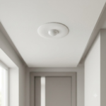 TEEZO Recessed Microwave Radar Motion Sensor (Ø86mm) – 360° Flush False Ceiling Mount - Image 3