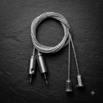 1-Meter Adjustable Steel Wire Suspension Kit with Quick-Release Clutch (Pack of 4)